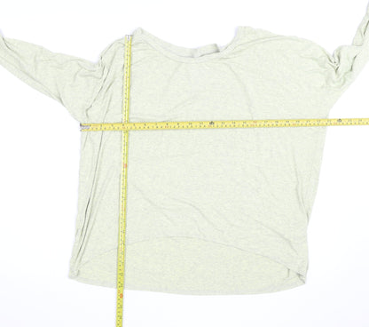 A Postcard from Brighton Womens Grey Size 12 Long Sleeve Jersey T-Shirt