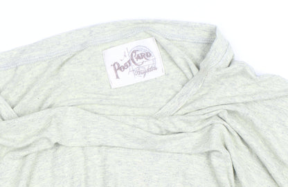 A Postcard from Brighton Womens Grey Size 12 Long Sleeve Jersey T-Shirt