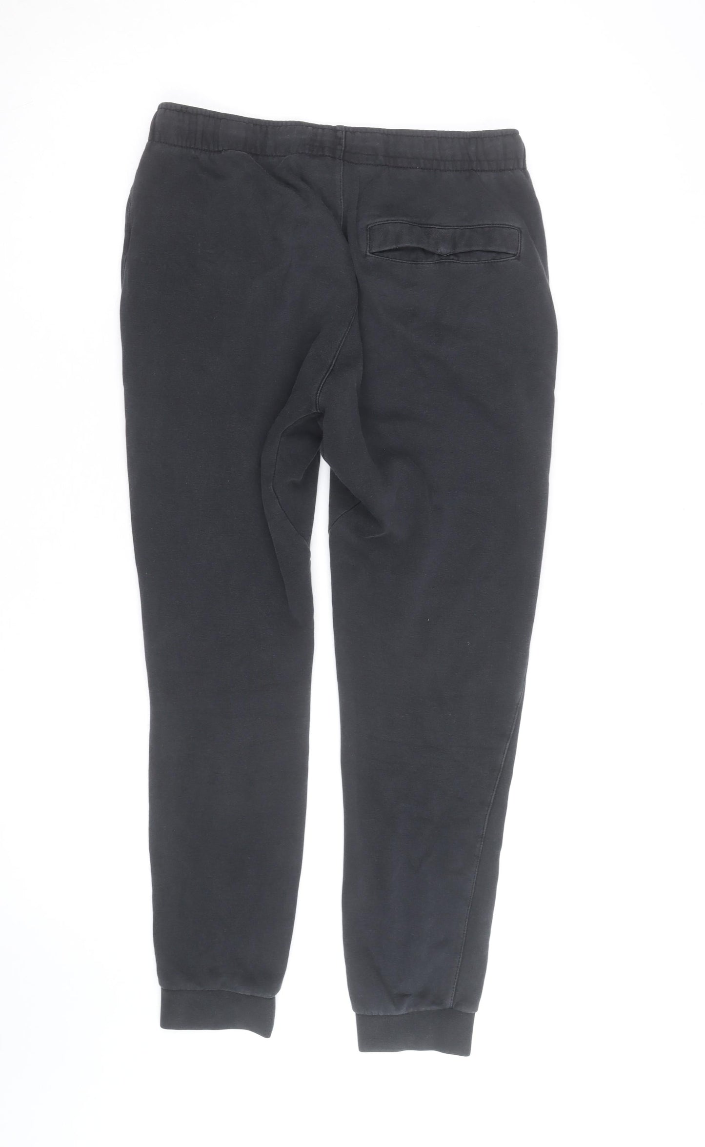 Nike Men's Black Fleece Jogger Trousers Size S Regular Fit