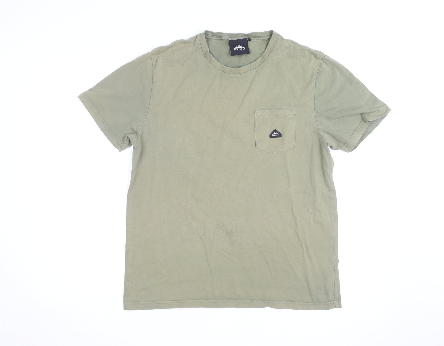 Penfield Men's Green Cotton Crew Neck Short Sleeve T-Shirt Size L