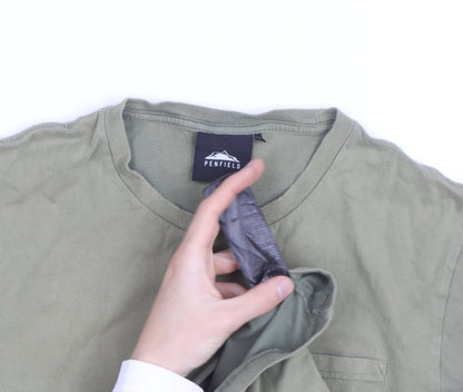 Penfield Men's Green Cotton Crew Neck Short Sleeve T-Shirt Size L