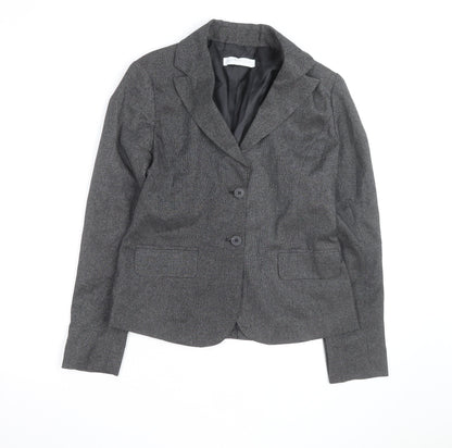 New York & Company Women’s Grey Blazer Jacket Size M Classic Workwear
