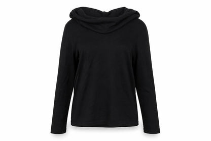 Phase Eight Women's Black Cowl Neck Long Sleeve Knit Jumper Size M