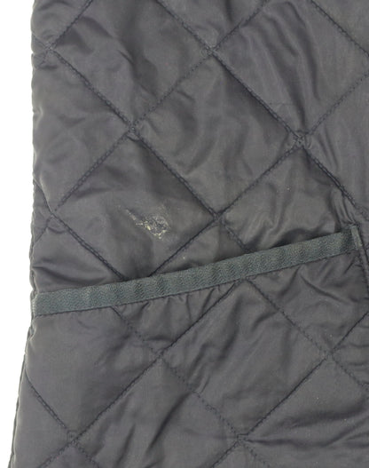 Barbour Men's Blue XS Quilted Jacket with Cord Collar