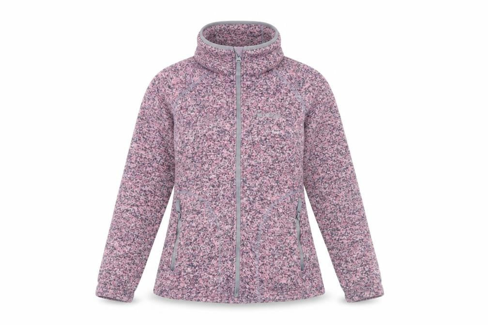 Mountain Warehouse Womens Pink Fleece Hooded Jacket Size 10