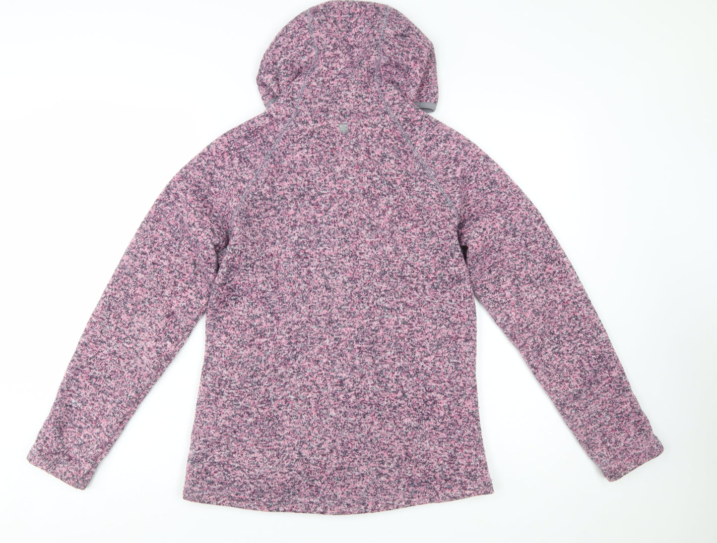 Mountain Warehouse Womens Pink Fleece Hooded Jacket Size 10