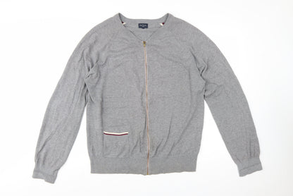 Paul Smith Men’s Grey Full Zip Cotton Jumper XL