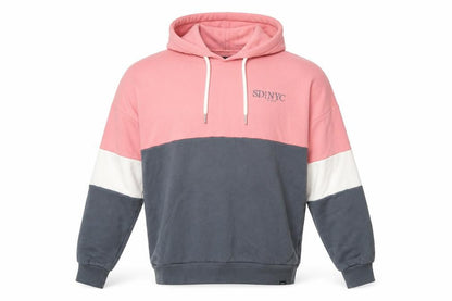 Superdry Men’s Multicoloured Pullover Hoodie XS Pink Grey Jersey
