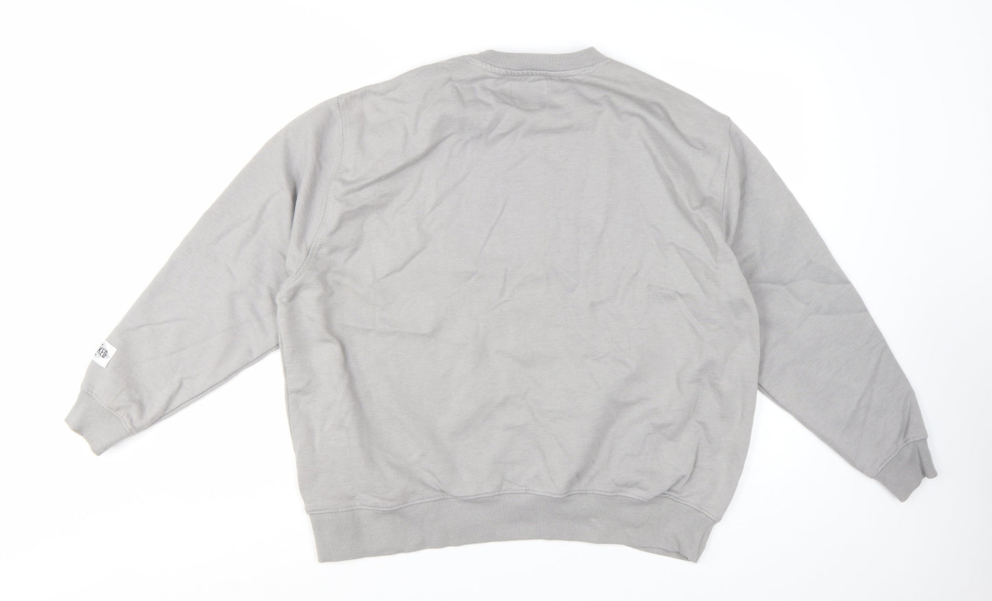 Primark Wicked Grey Sweatshirt L Women's Pullover Crew Neck