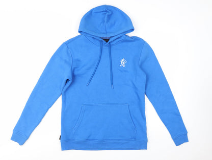 Gym King Men's Blue Pullover Hoodie Size M Regular Fit