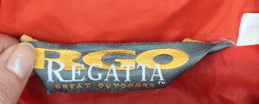 Regatta Boys Red Waterproof Hooded Parka Coat Size 11-12 Years