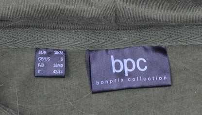 bpc Bonprix Collection Women’s Khaki Green Pullover Hoodie Dress Size S