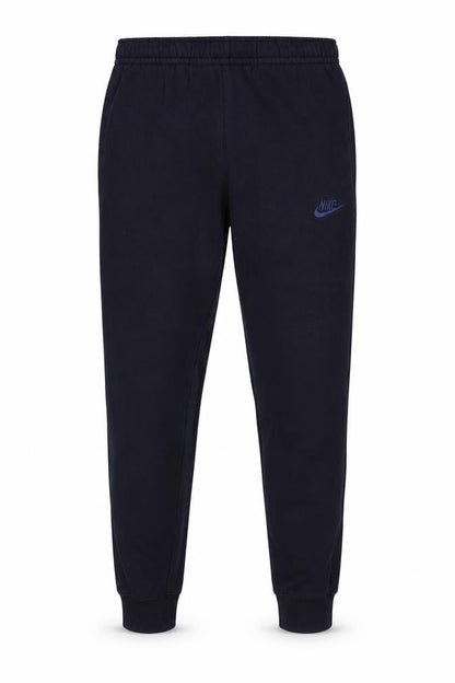 Nike Men's Black Jogger Trousers L Regular Fit Cotton Blend
