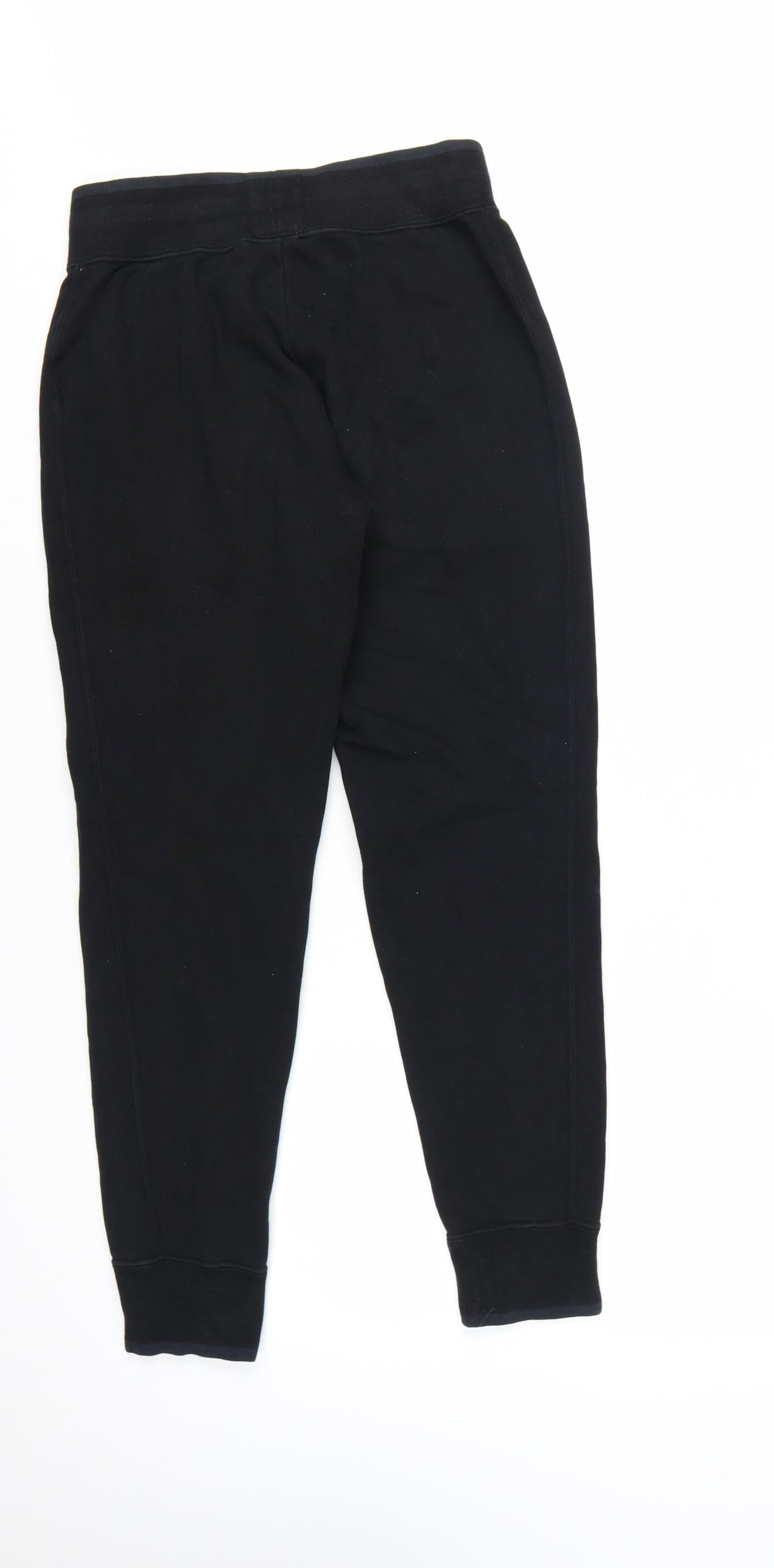 Nike Women's Black Jogger Sweatpants Small Fleece Tapered Fit