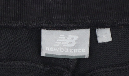 New Balance Men’s Black Jogger Trousers Size S Regular Fit