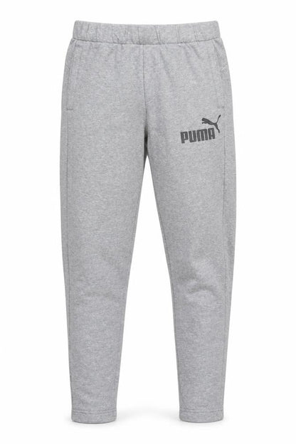 Puma Men's Grey Jogger Trousers Size S Regular Fit Sportswear