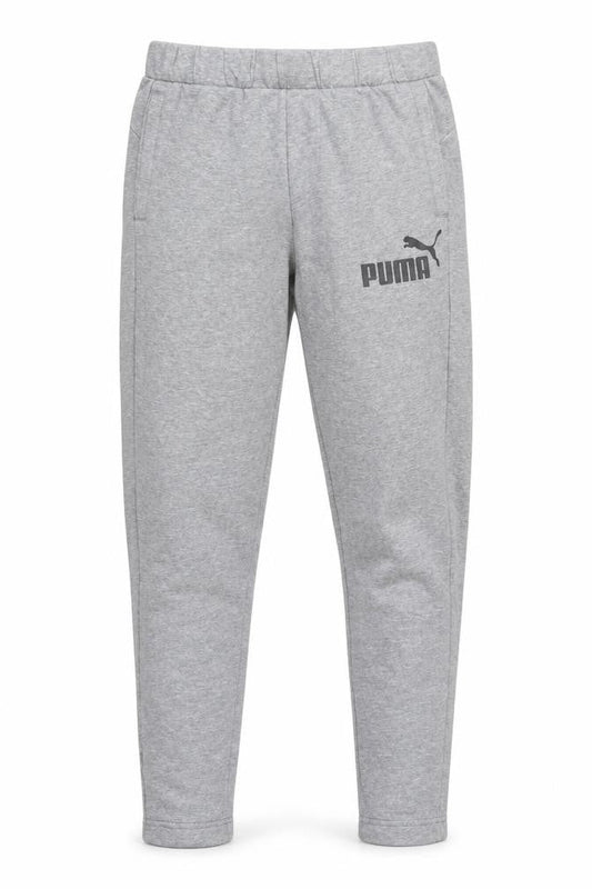 Puma Men's Grey Jogger Trousers Size S Regular Fit Sportswear