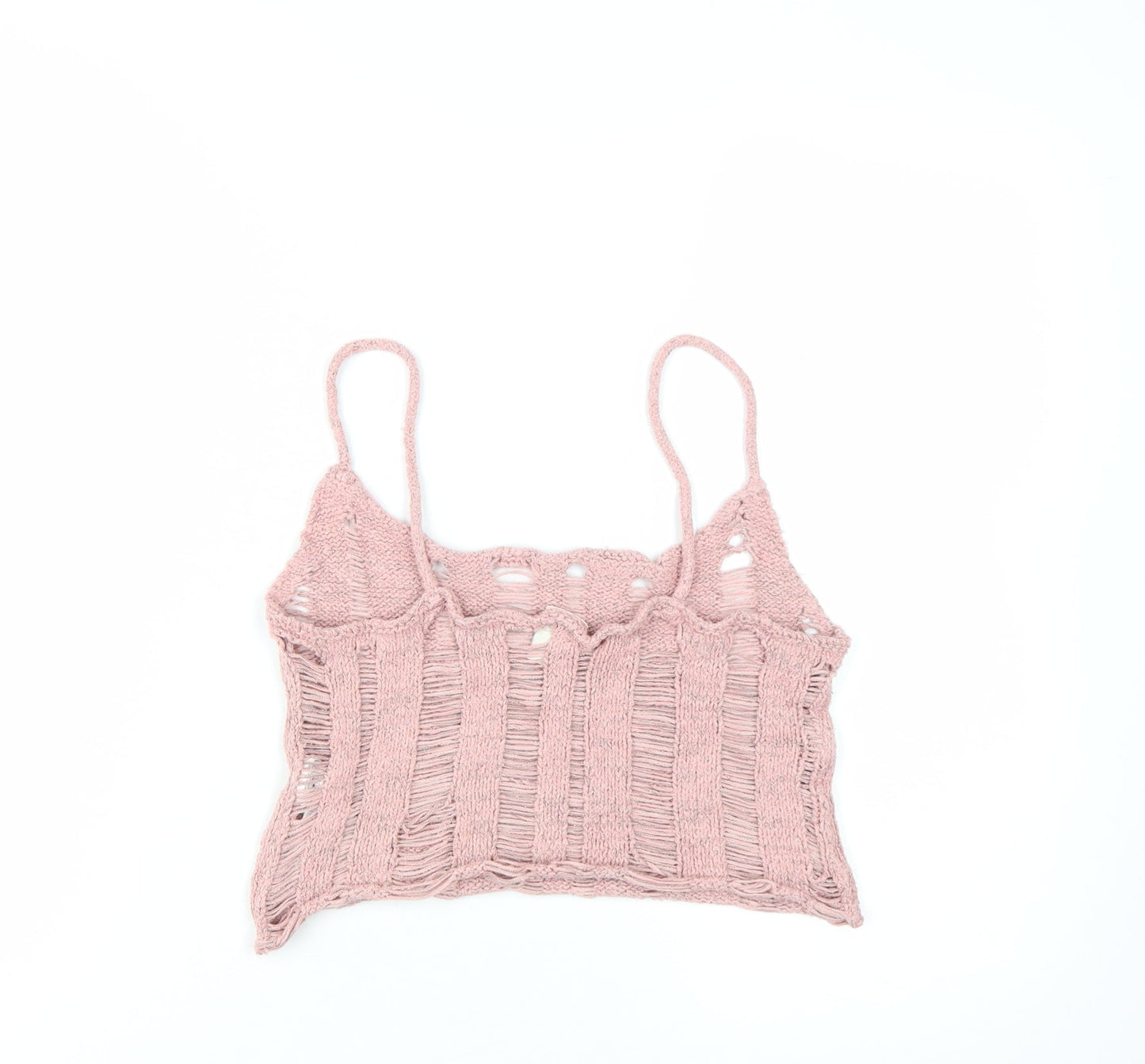 Urban Outfitters Women’s Pink Knit Camisole Tank Top M