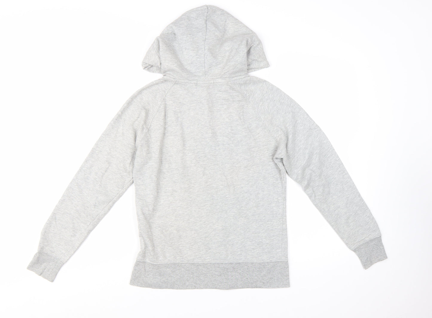 GAP Women's Grey Full Zip Hoodie Small Cotton Blend Casual