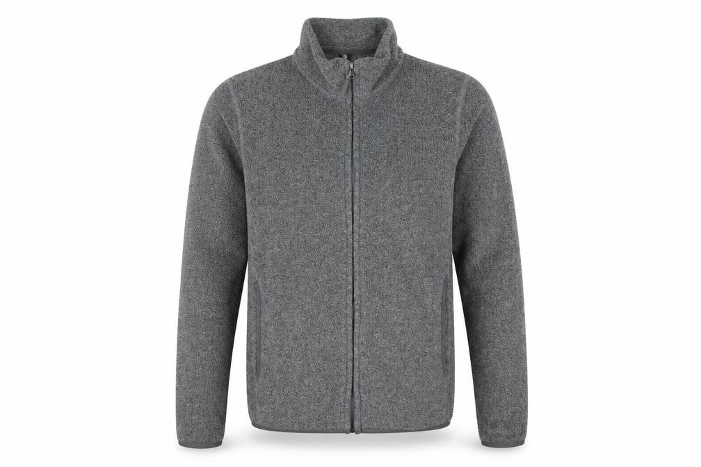 Uniqlo Men’s Grey Fleece Full Zip Lightweight Jacket Size 2XS
