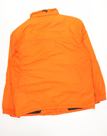 Parallel Men's Orange XL Waterproof Ski Jacket Winter Outdoor