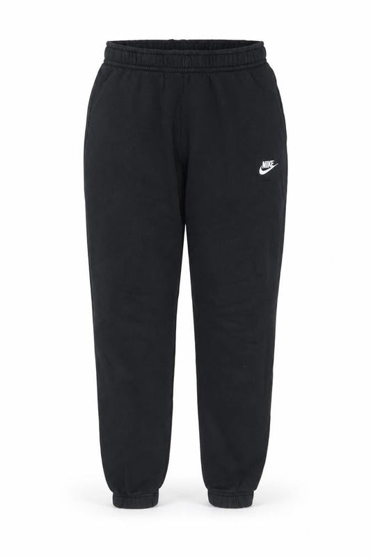 Nike Men Black Jogger Sweatpants Medium Regular Fit Fleece