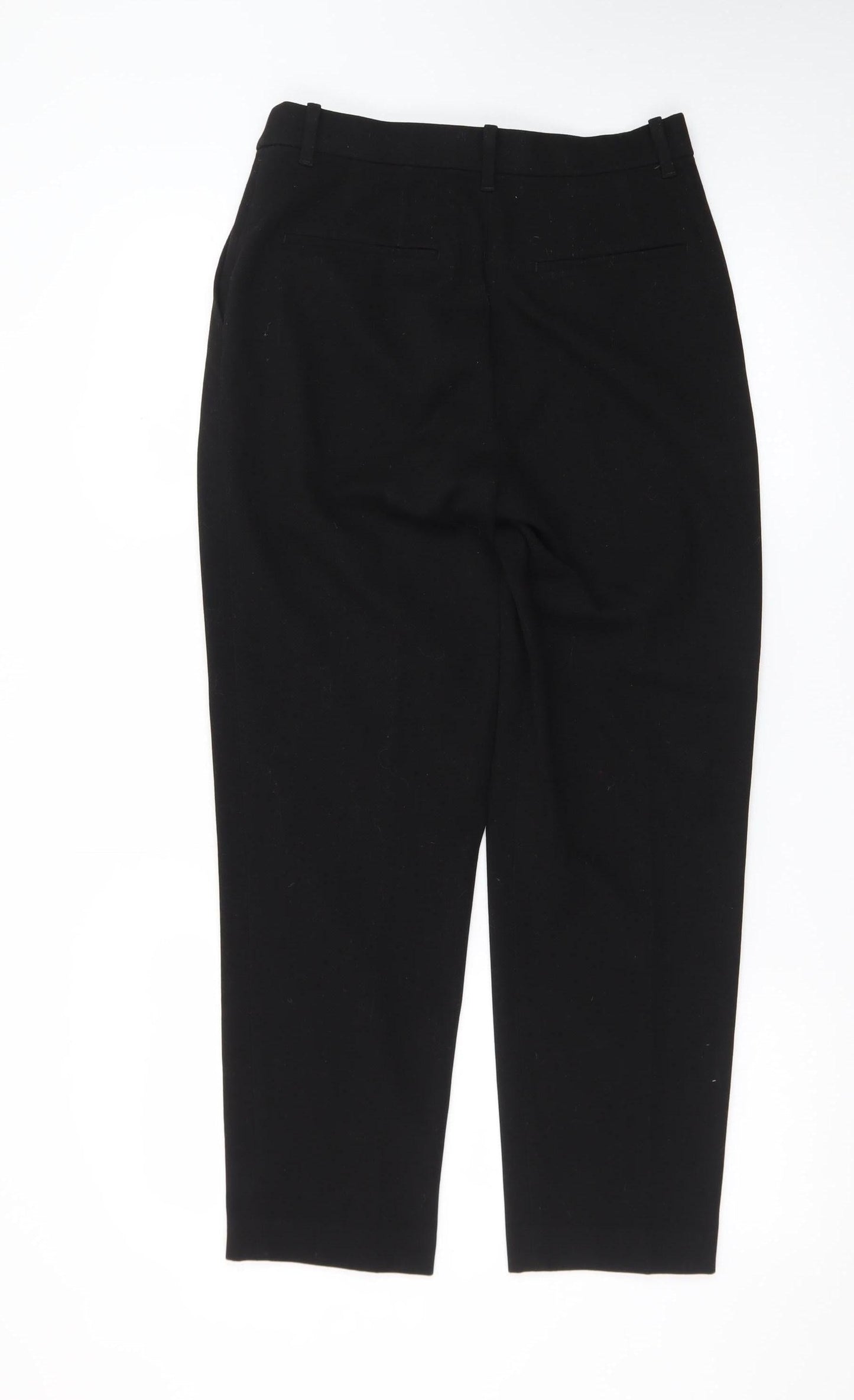 Uniqlo Men's Black Regular Fit Business Trousers Size S