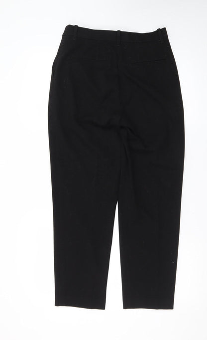 Uniqlo Men's Black Regular Fit Business Trousers Size S