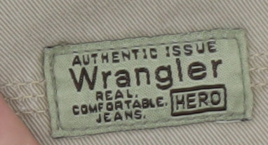 Wrangler Men's Beige Cargo Trousers Size 32x34 Cotton Relaxed Fit
