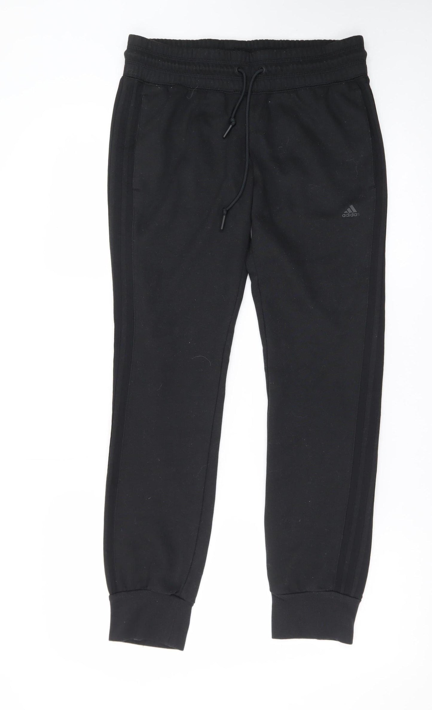 Adidas Mens Black Sport Essentials Jogger Sweatpants Medium