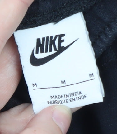Nike Men's Black Jogger Sweatpants M Regular Fit Casual Trousers