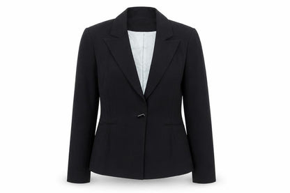 Principles Women Black Size 12 Classic Single-Breasted Blazer
