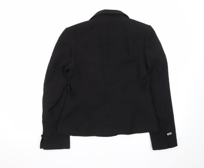 Principles Women Black Size 12 Classic Single-Breasted Blazer