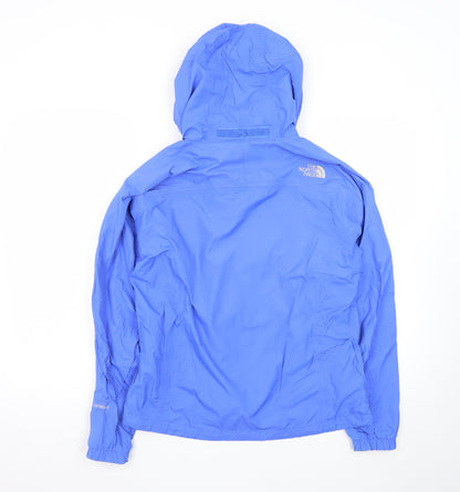 The North Face Women's Blue XS Waterproof Hooded Rain Jacket