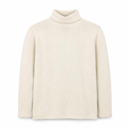 Laura Ashley Men’s Beige Roll Neck Cotton Jumper Medium