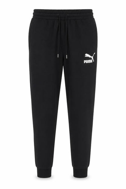 Puma Men’s Black Jogger Sweatpants Size S Tapered Fit