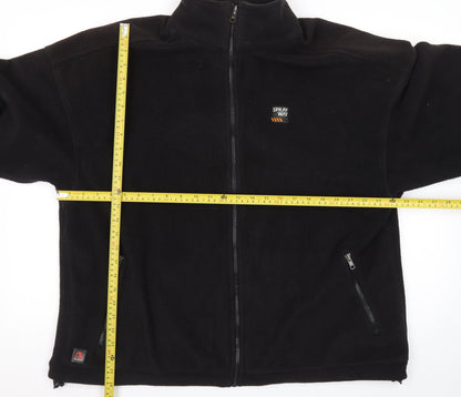 Sprayway Men's Black XL Fleece Jacket Outdoor Full Zip
