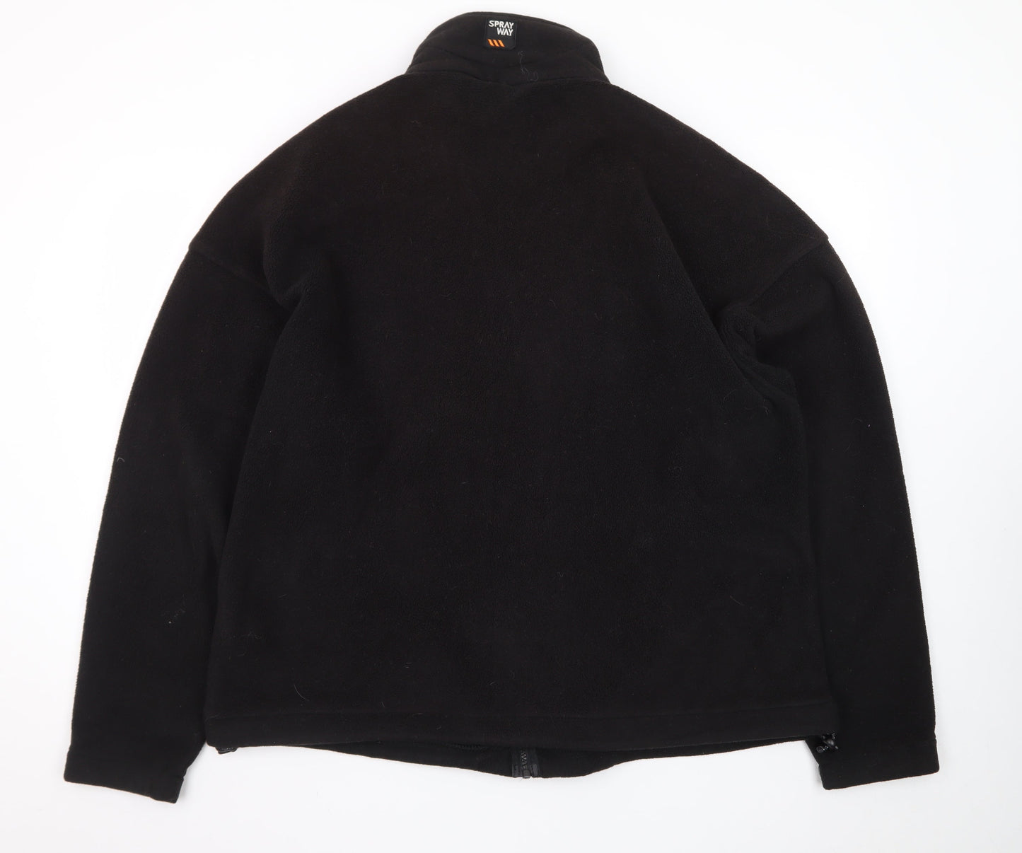 Sprayway Men's Black XL Fleece Jacket Outdoor Full Zip