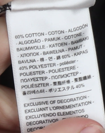 Levi's Men's Black Rainbow Logo Pullover Hoodie Size M