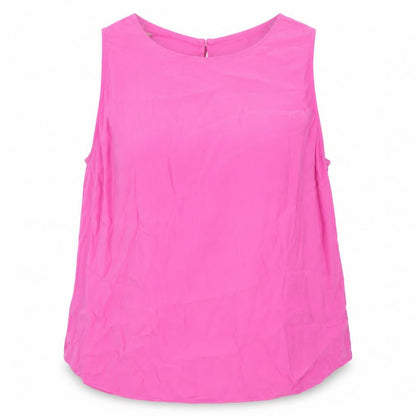 Boden Women Pink Sleeveless Chiffon Blouse UK 10