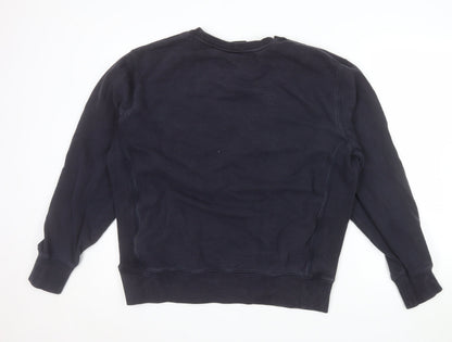 Superdry Men's Blue XL Crew Neck Pullover Sweatshirt