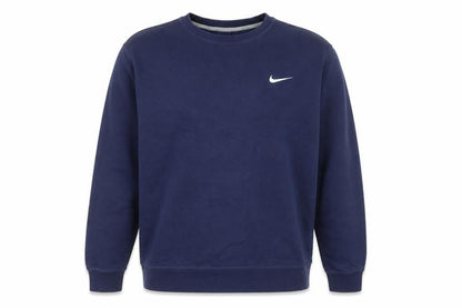 Nike Men's Blue Crew Neck Pullover Sweatshirt L Regular Fit