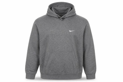 Nike Men's Grey 2XL Pullover Hoodie Fleece Sweatshirt