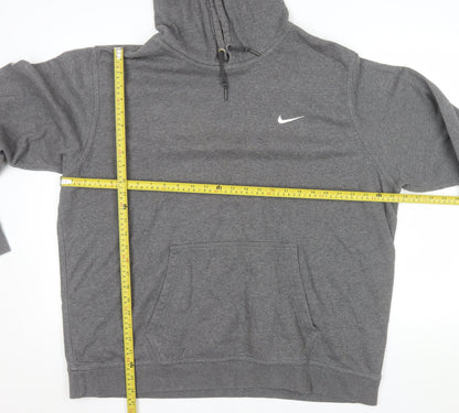 Nike Men's Grey 2XL Pullover Hoodie Fleece Sweatshirt