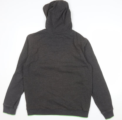 Tokyo Laundry Men's Grey Full Zip Hoodie Size M