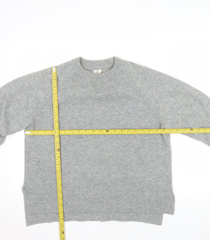 River Island In Other Words Women Grey Small Crew Neck Pullover Jumper