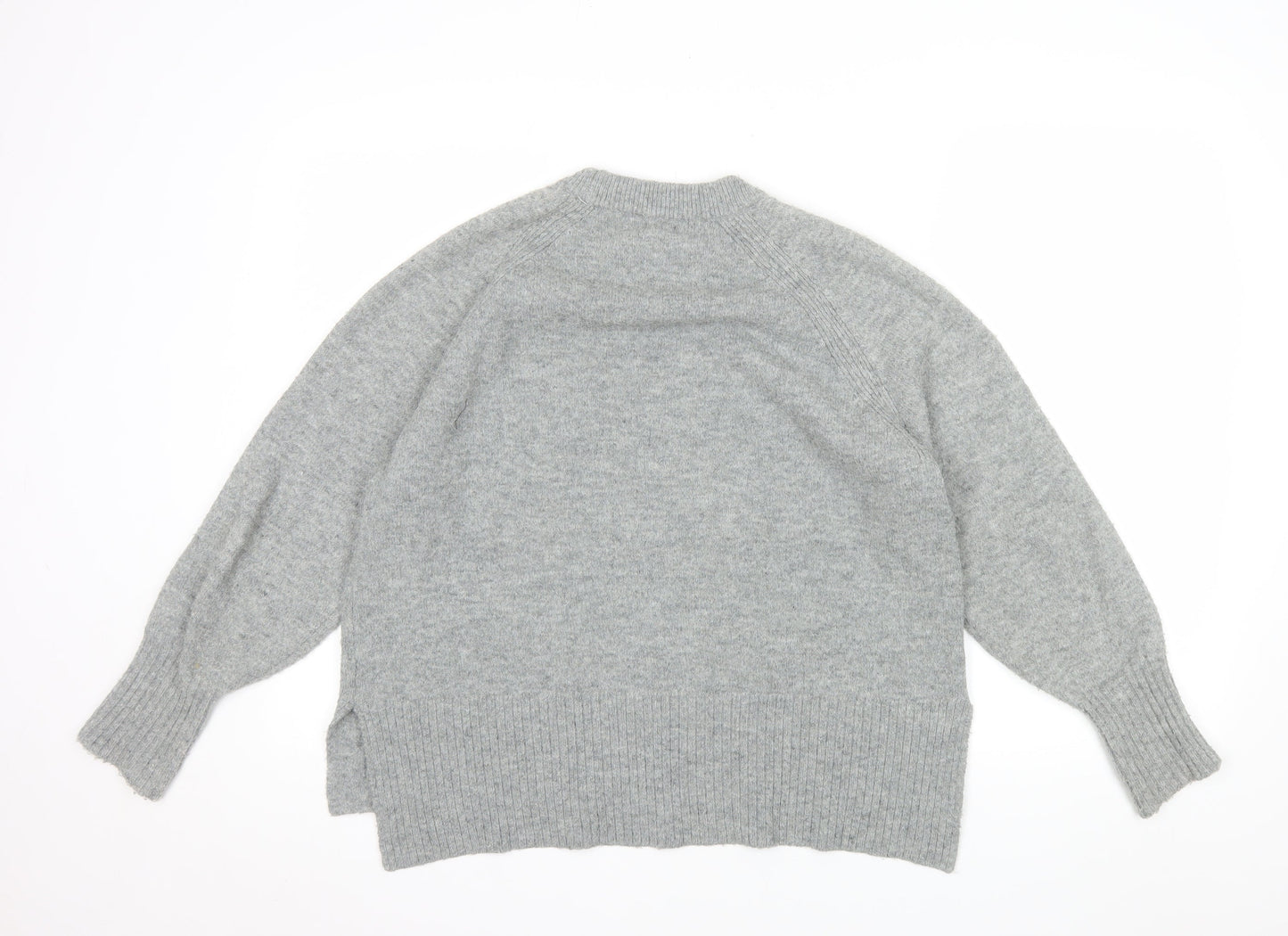 River Island In Other Words Women Grey Small Crew Neck Pullover Jumper