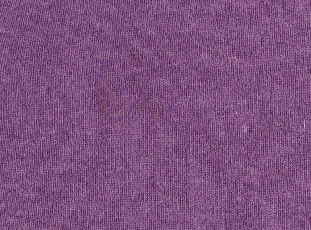 Marks and Spencer Women’s Purple Roll Neck Lambswool Jumper UK 16