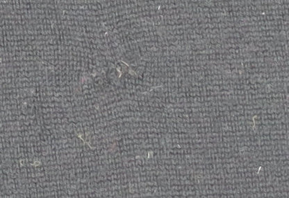 Marks and Spencer Men's Black Merino Wool Henley Jumper L