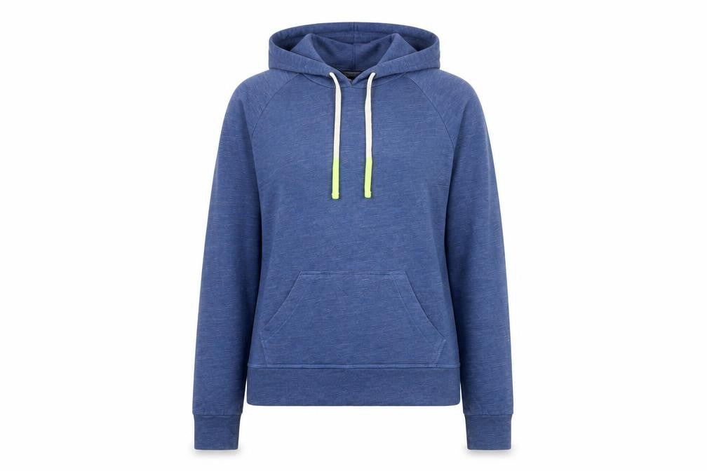 Sundry Womens Blue Pullover Hoodie Cotton Blend Size M